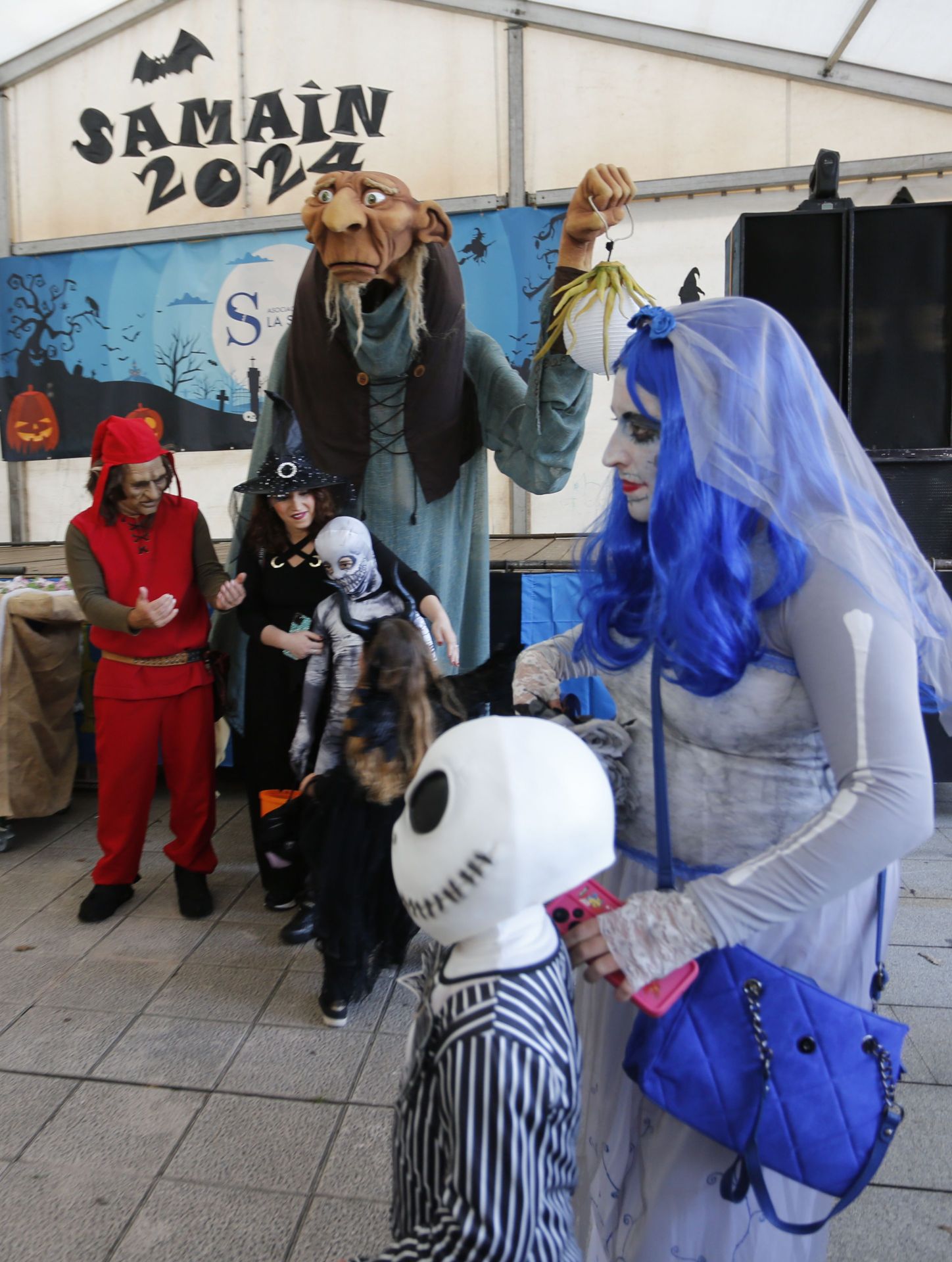 Terror en las calles de Gijón por Halloween