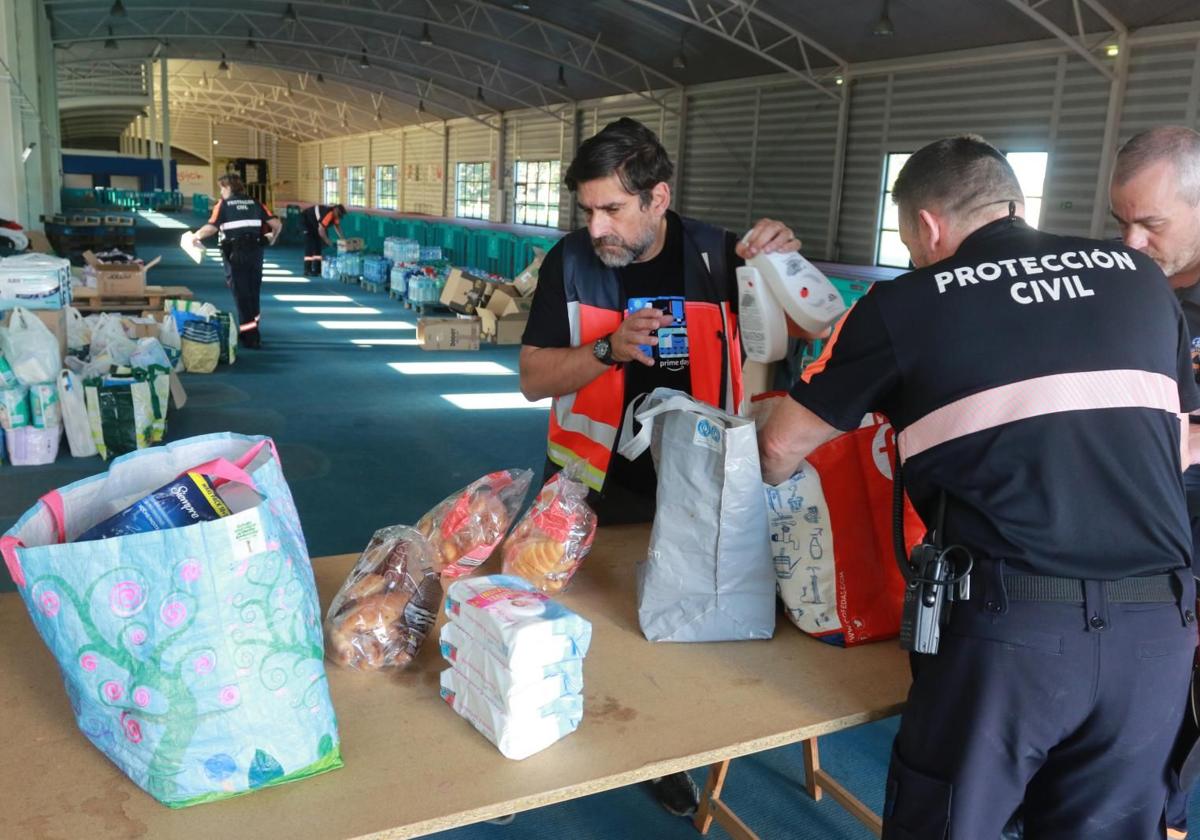 Gijón arrima el hombro con los afectados por la DANA