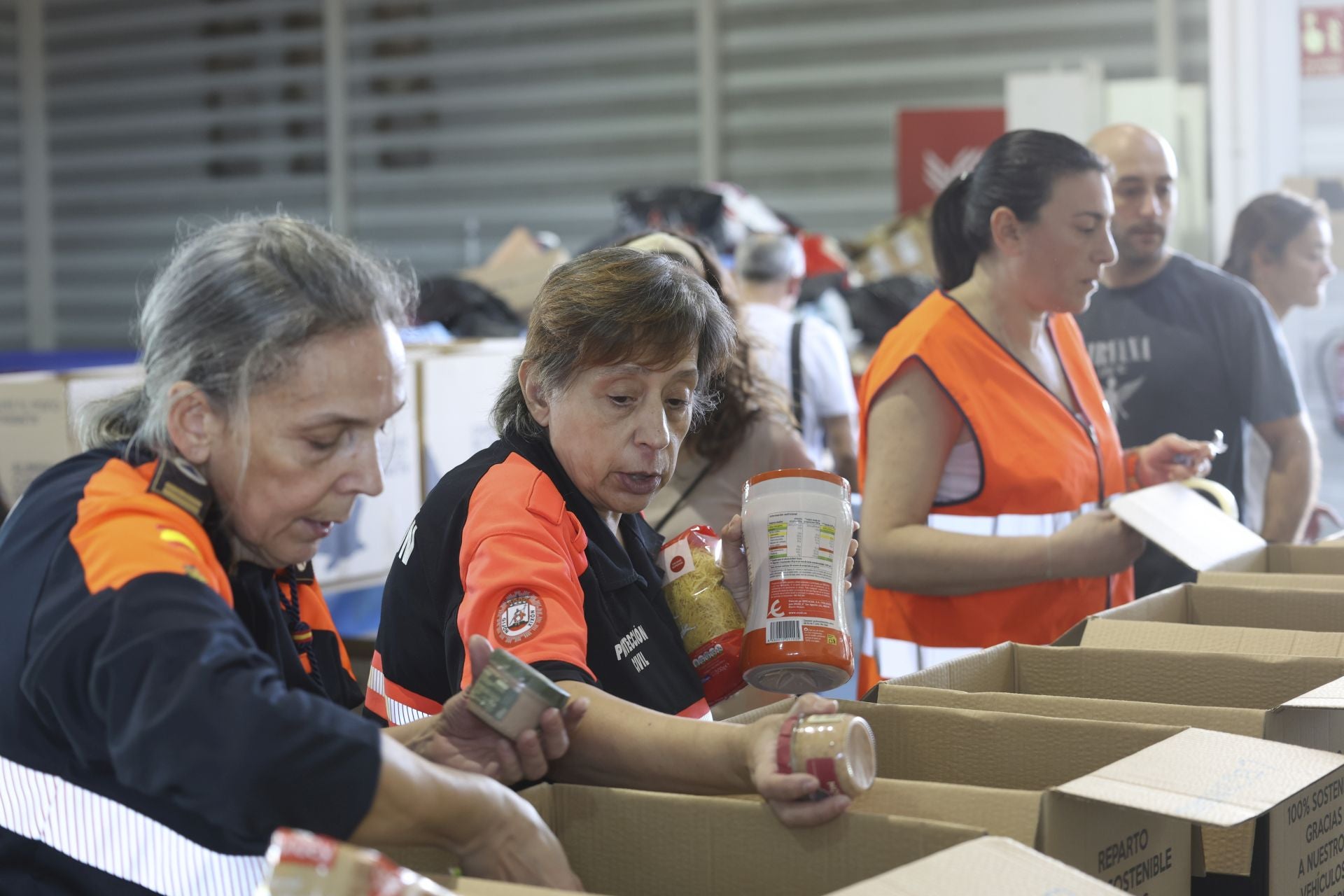 Las donaciones no cesan en Gijón