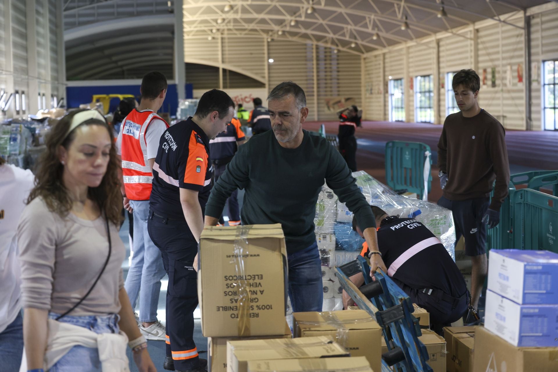 Las donaciones no cesan en Gijón