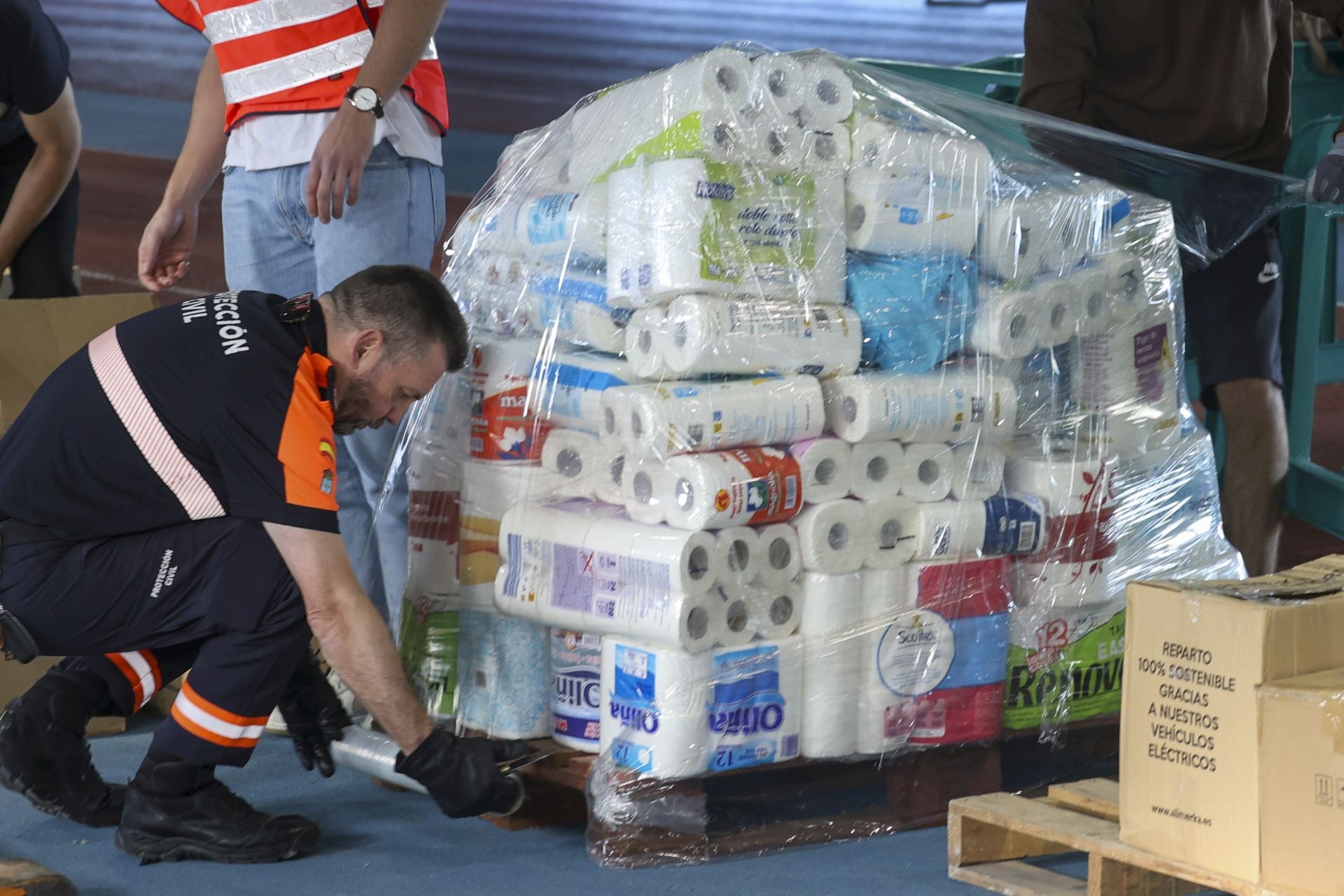 Las donaciones no cesan en Gijón