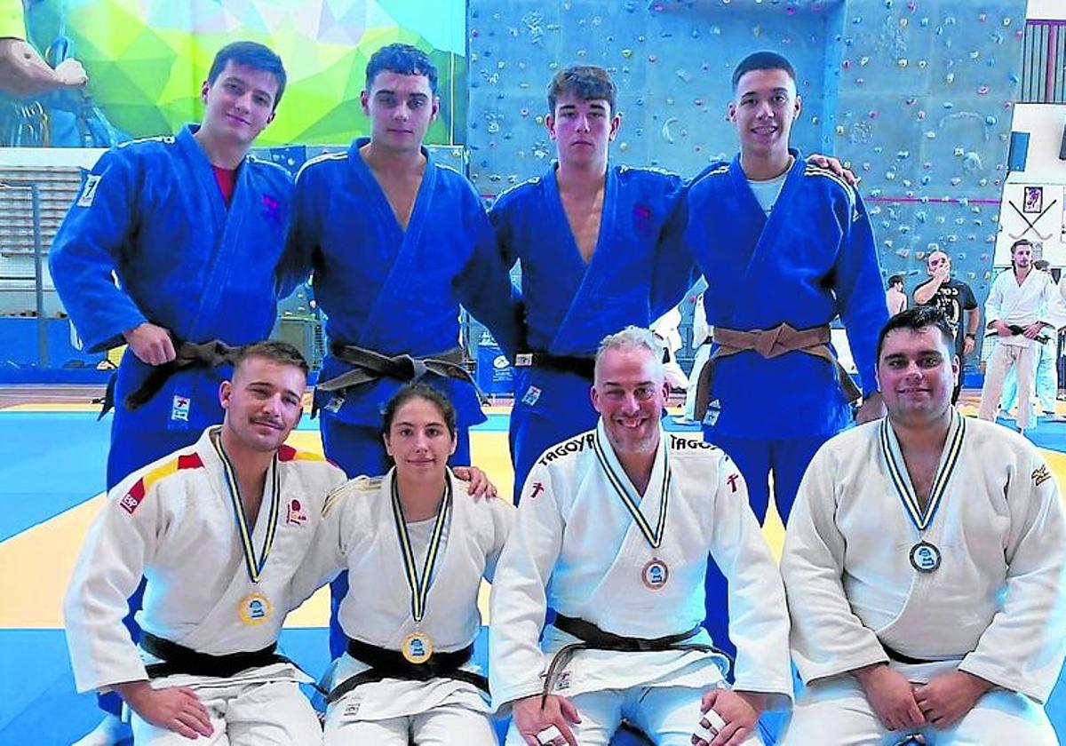 Representantes del Judo Club Avilés.