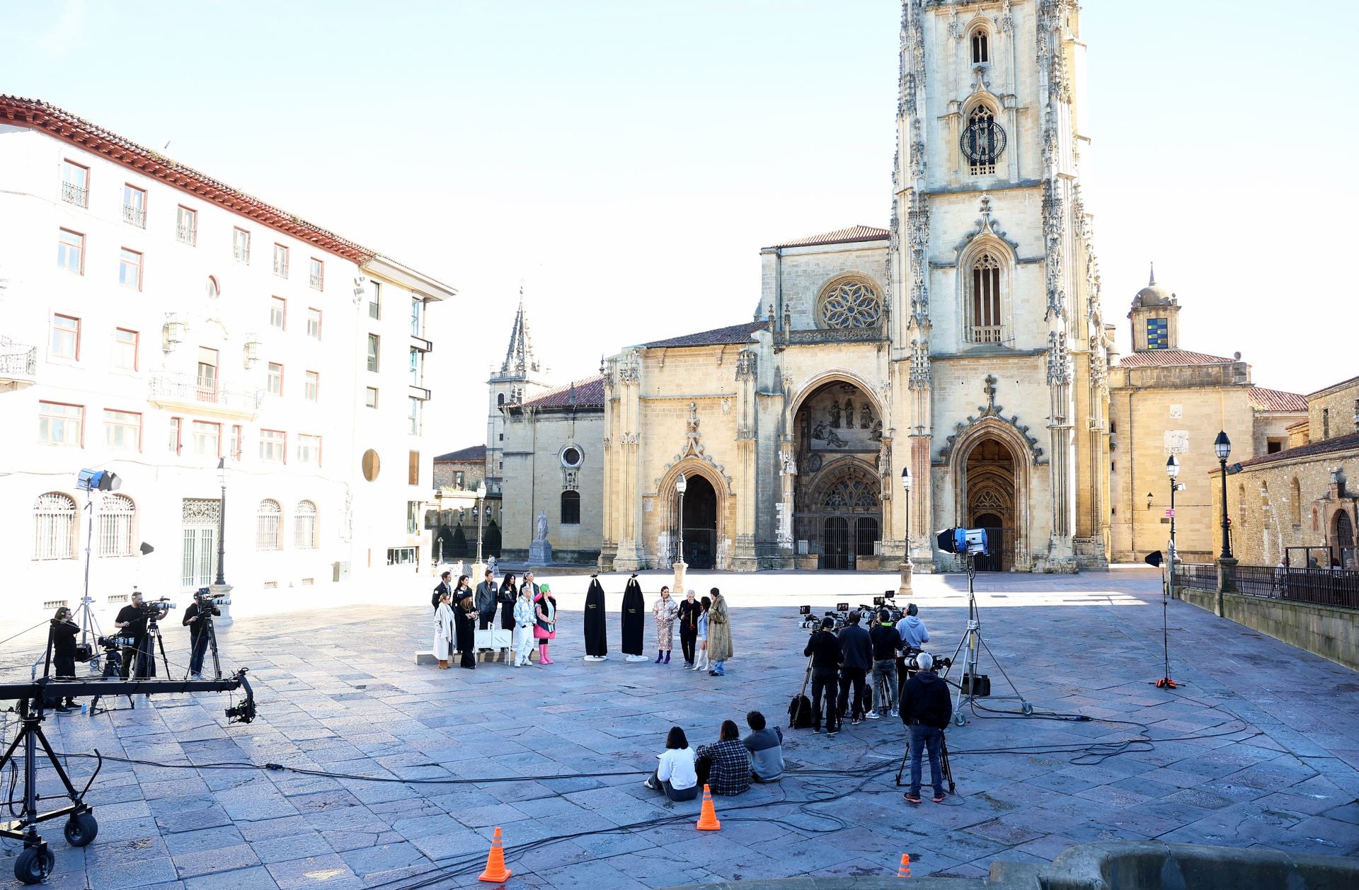 Oviedo recibe el rodaje de &#039;Maestros de la costura&#039;