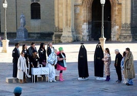 Oviedo recibe el rodaje de 'Maestros de la costura'