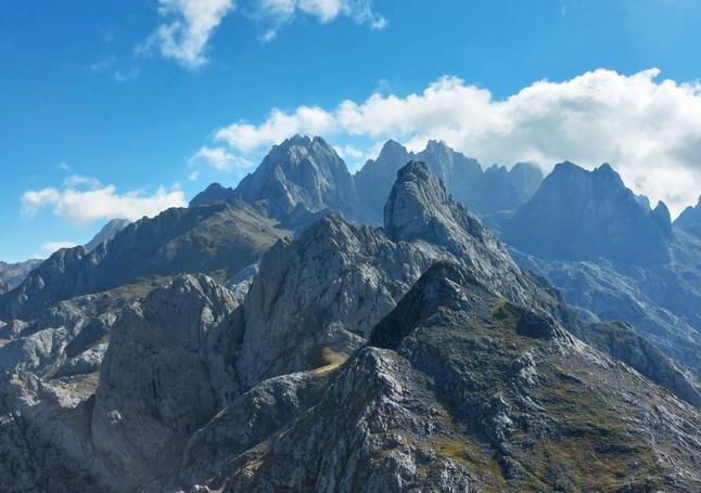 Vistas desde la cumbre del Cotalba, con el Requexón y las Cebolledas cercanas