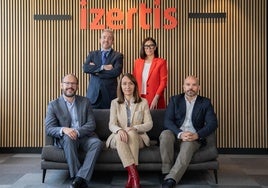 Nuevos miembros del equipo directivo de Izertis.