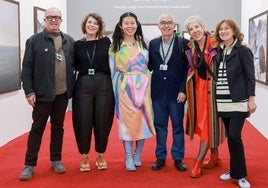 La delegación asturiana en Shanghái, con Antón García al frente.