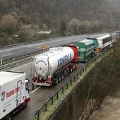 Los transportistas piden «actuar rápido» para abrir un vial «lo más pronto posible: en ocho o diez días»