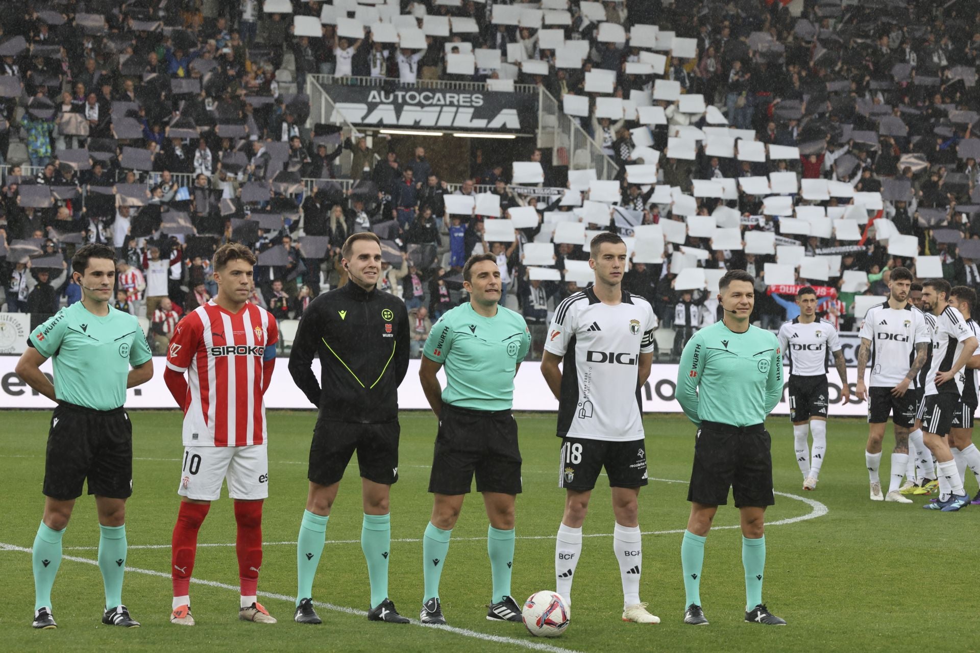 Las mejores imágenes del Burgos - Sporting