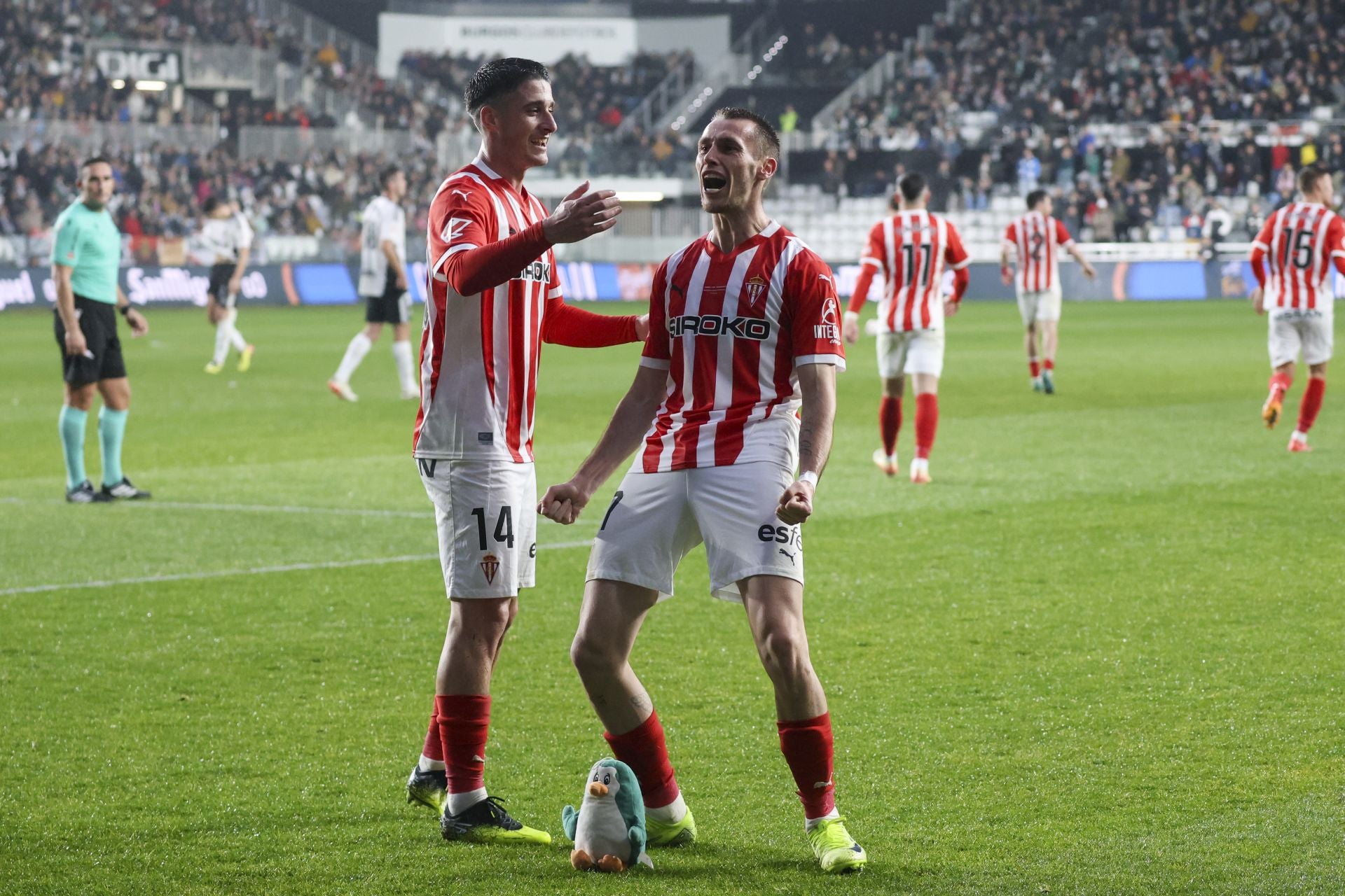 Las mejores imágenes del Burgos - Sporting