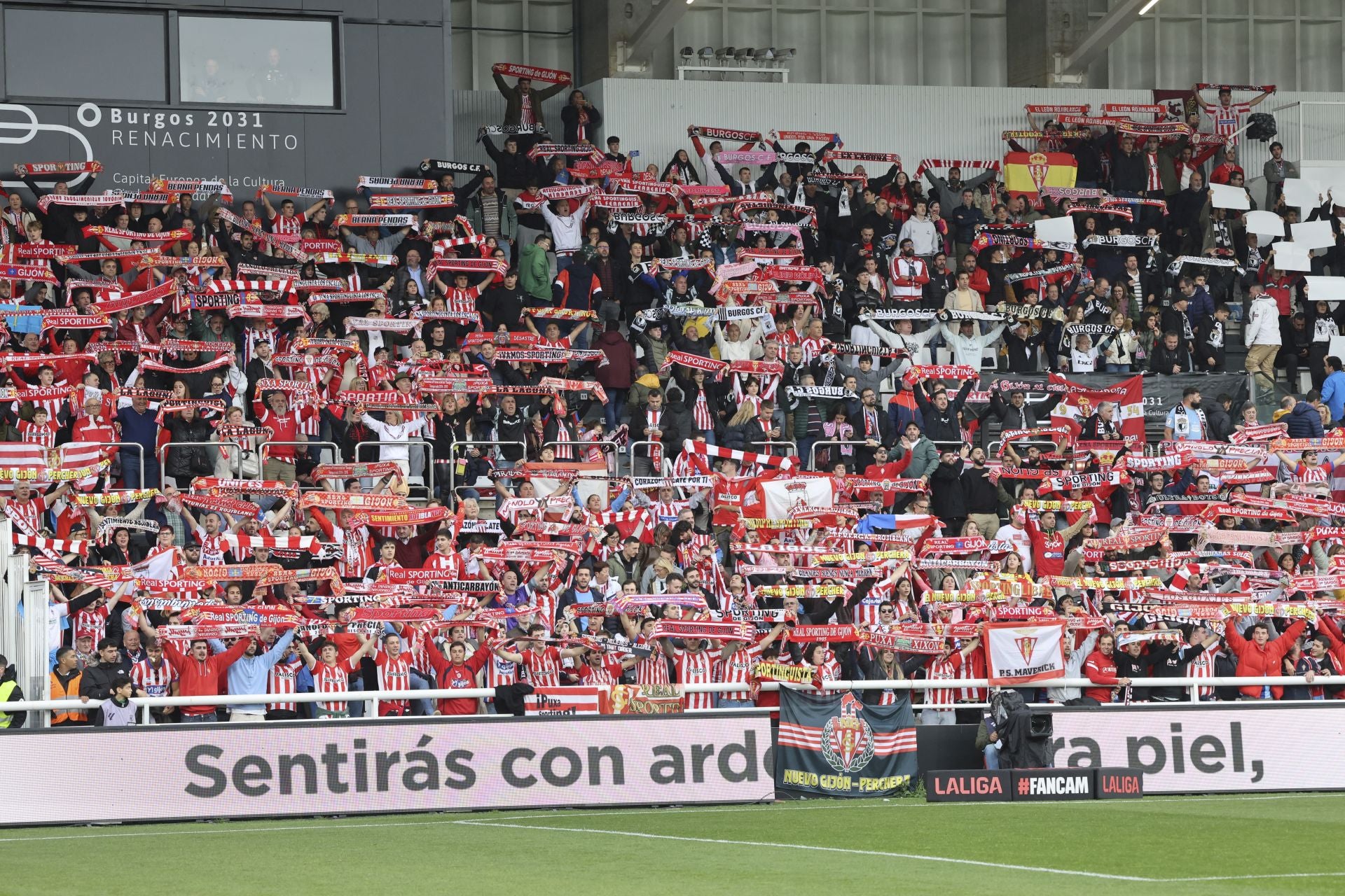 Las mejores imágenes del Burgos - Sporting