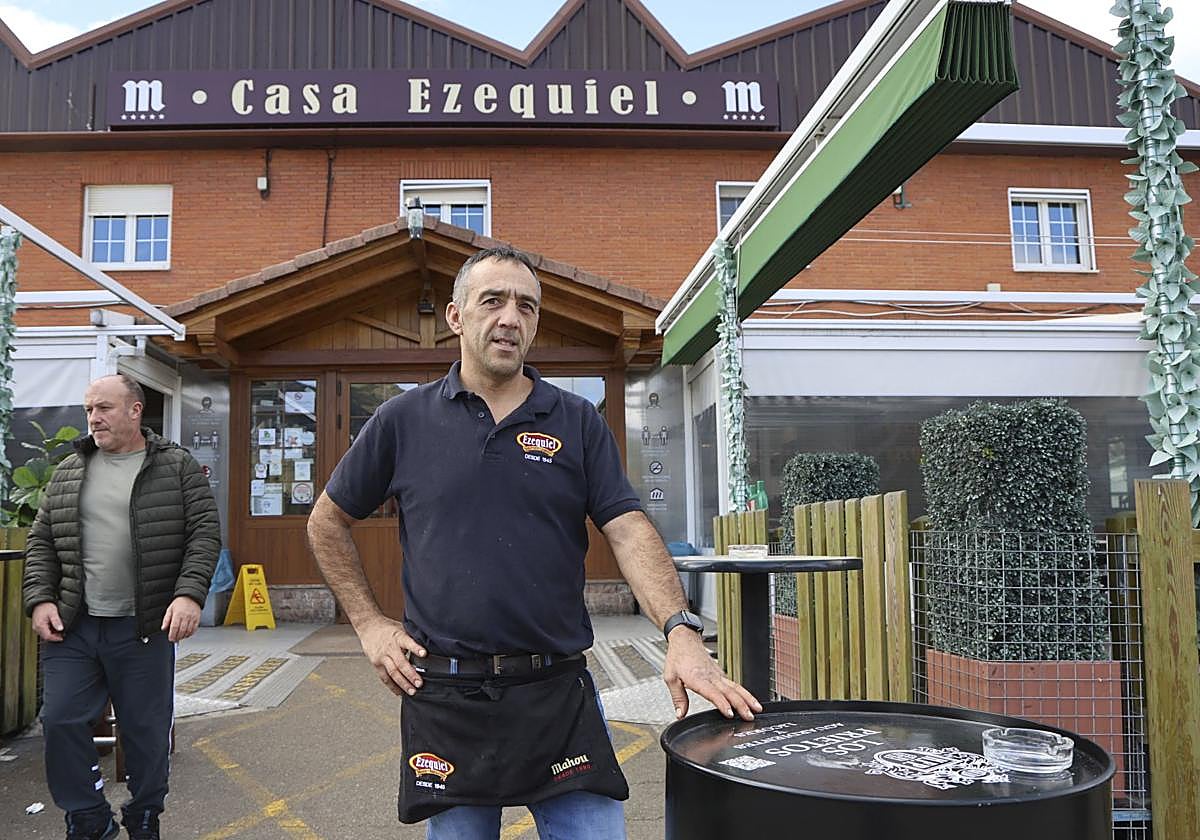 El encargado de Casa Ezequel, Alberto Hevia.