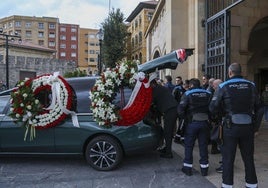 Moriyón, en el funeral sobre el que fuera su escolta, Gilberto González: «Era mucho más que un policía»