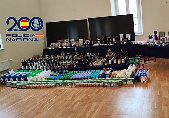 Los productos incautados y devueltos a sus legítimos propietarios están valorados en más de 24.000 euros.