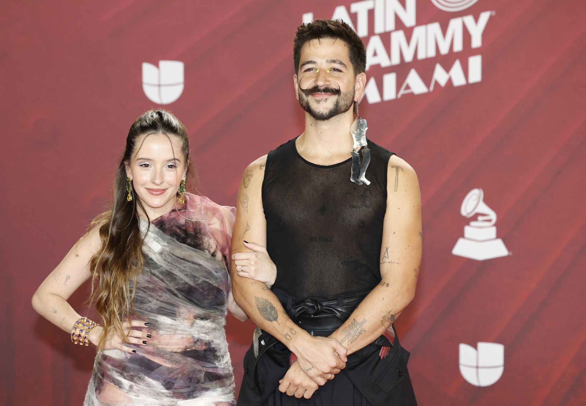 Música y mucho estilo: las mejores imágenes de los Grammy Latinos 2024