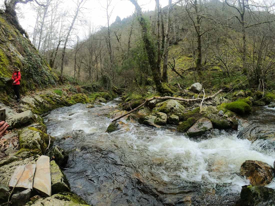 Rescate en helicóptero en Muniellos a una mujer que hacía la ruta