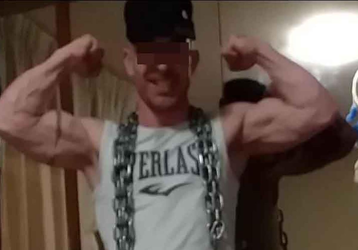 Boris S. M., el detenido por violar a una menor de edad en Gijón.