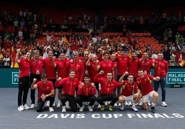 El equipo español al completo.