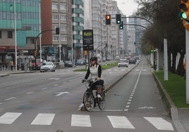 Zona de Gijón en la que se plantea uno de los accesos al vial soterrado del Muro.