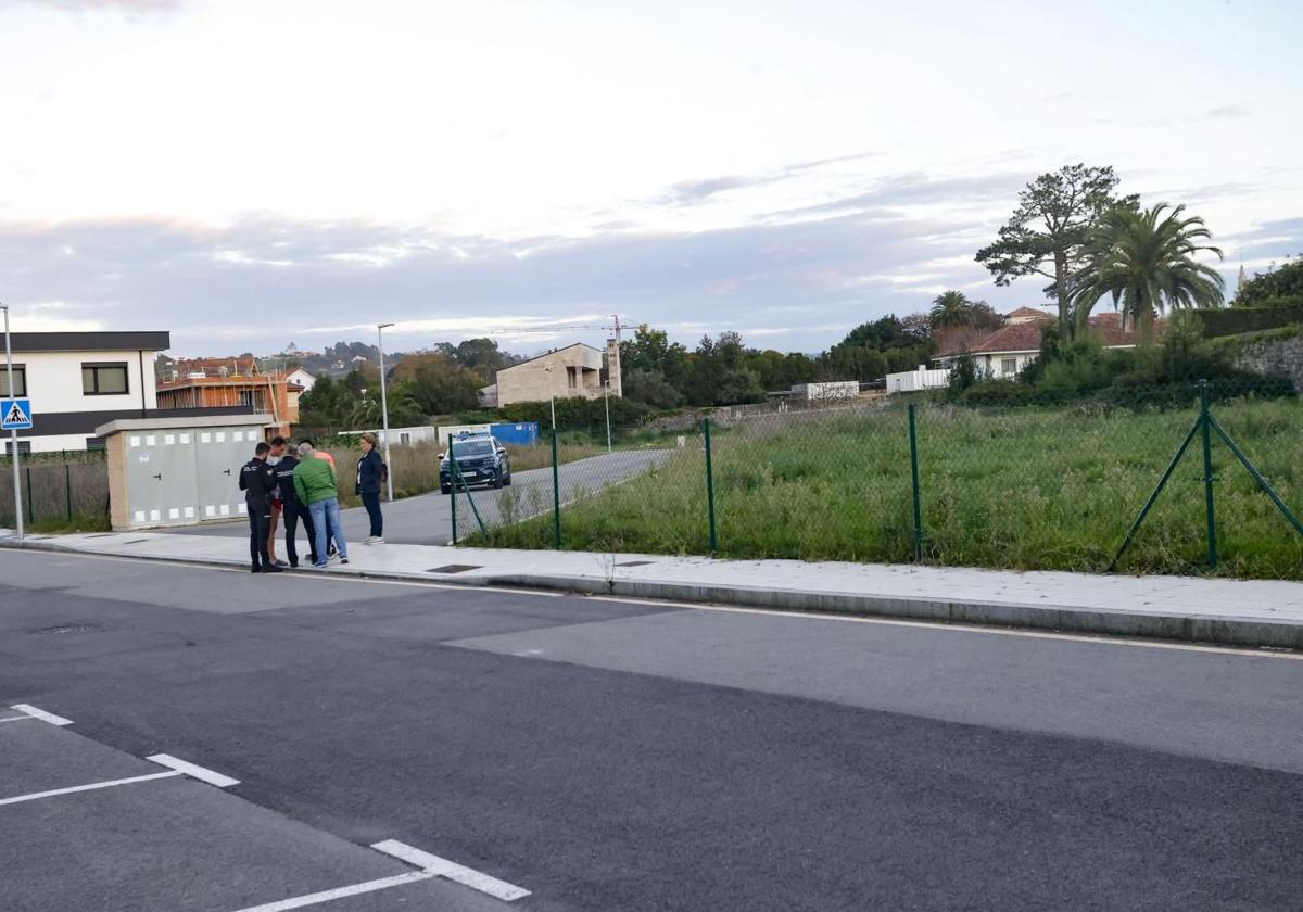 Zona de Somió, en Gijón, donde tuvo lugar la violación.