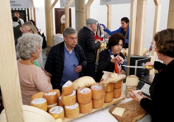 Uno de los expositores participantes en el Cheese Champions Experience.