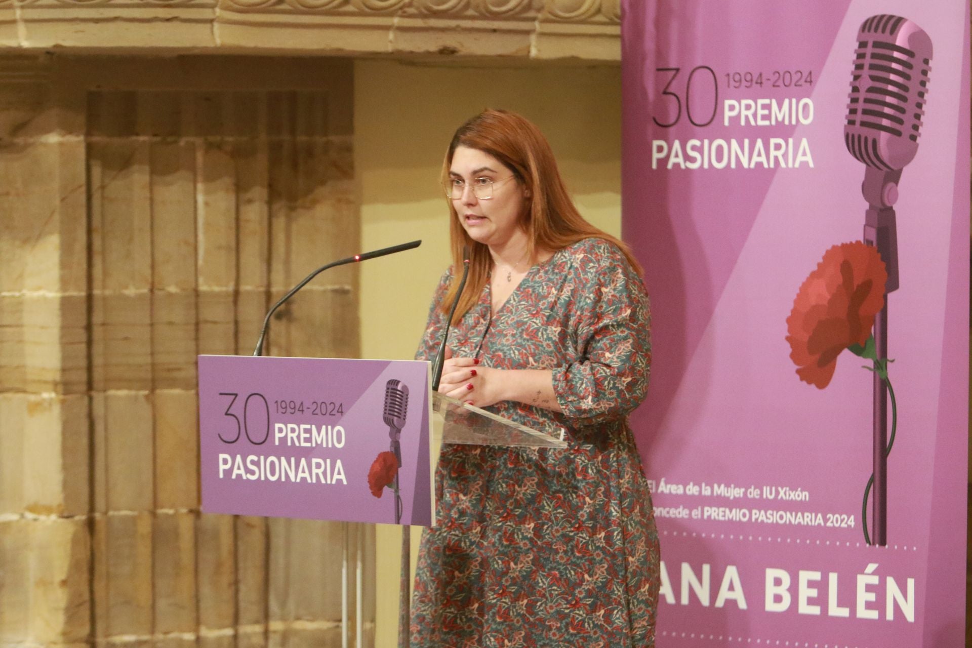 Ana Belén recibe en Gijón el Premio Pasionaria