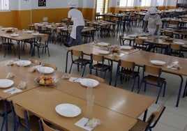 Un comedor escolar.