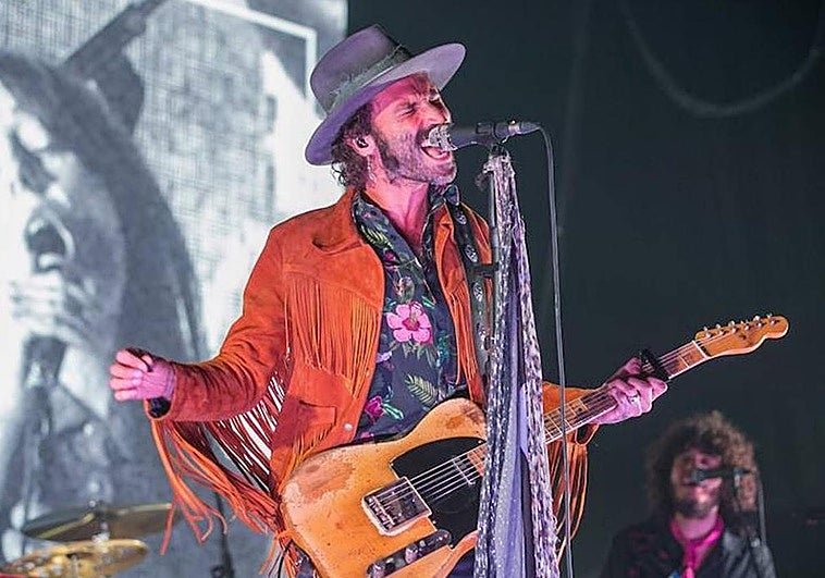 Leiva, en un pasado concierto en Gijón.