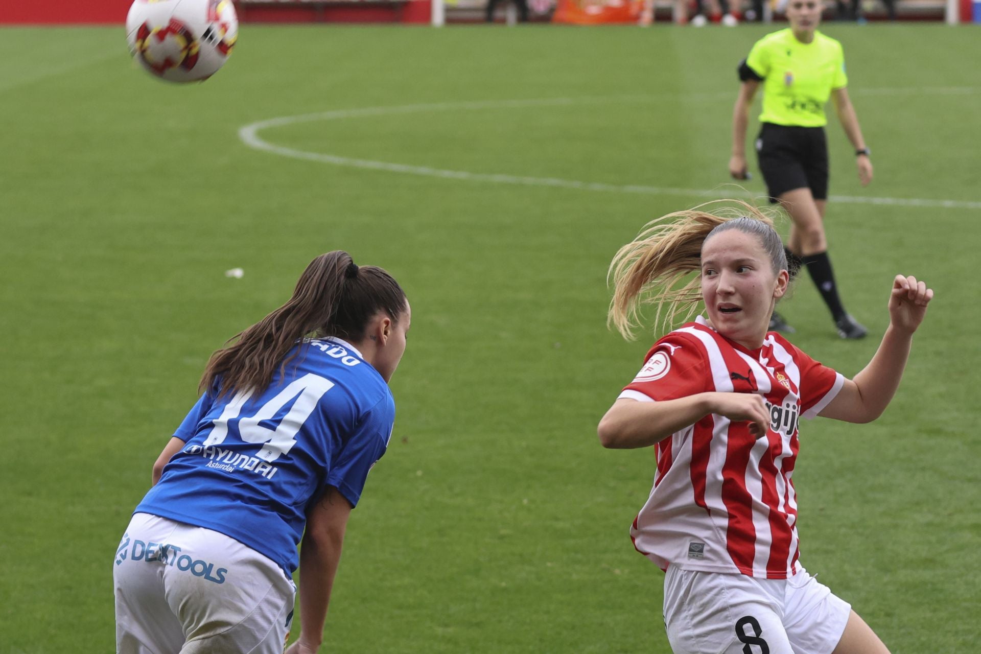 Las mejores imágenes del derbi femenino: Sporting de Gijón 2 - 0 Real Oviedo