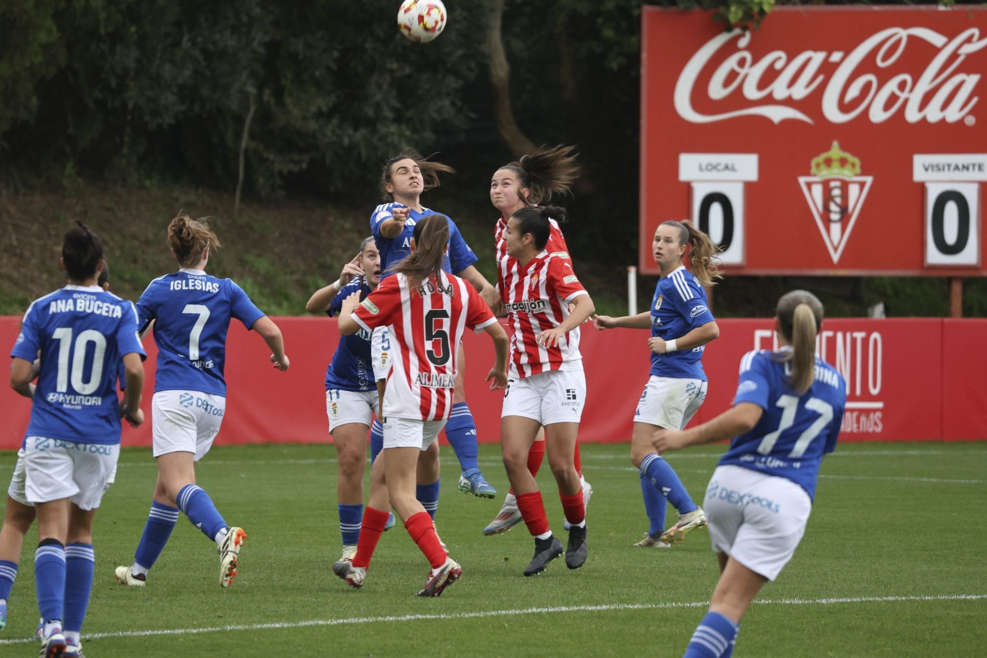 Las mejores imágenes del derbi femenino: Sporting de Gijón 2 - 0 Real Oviedo