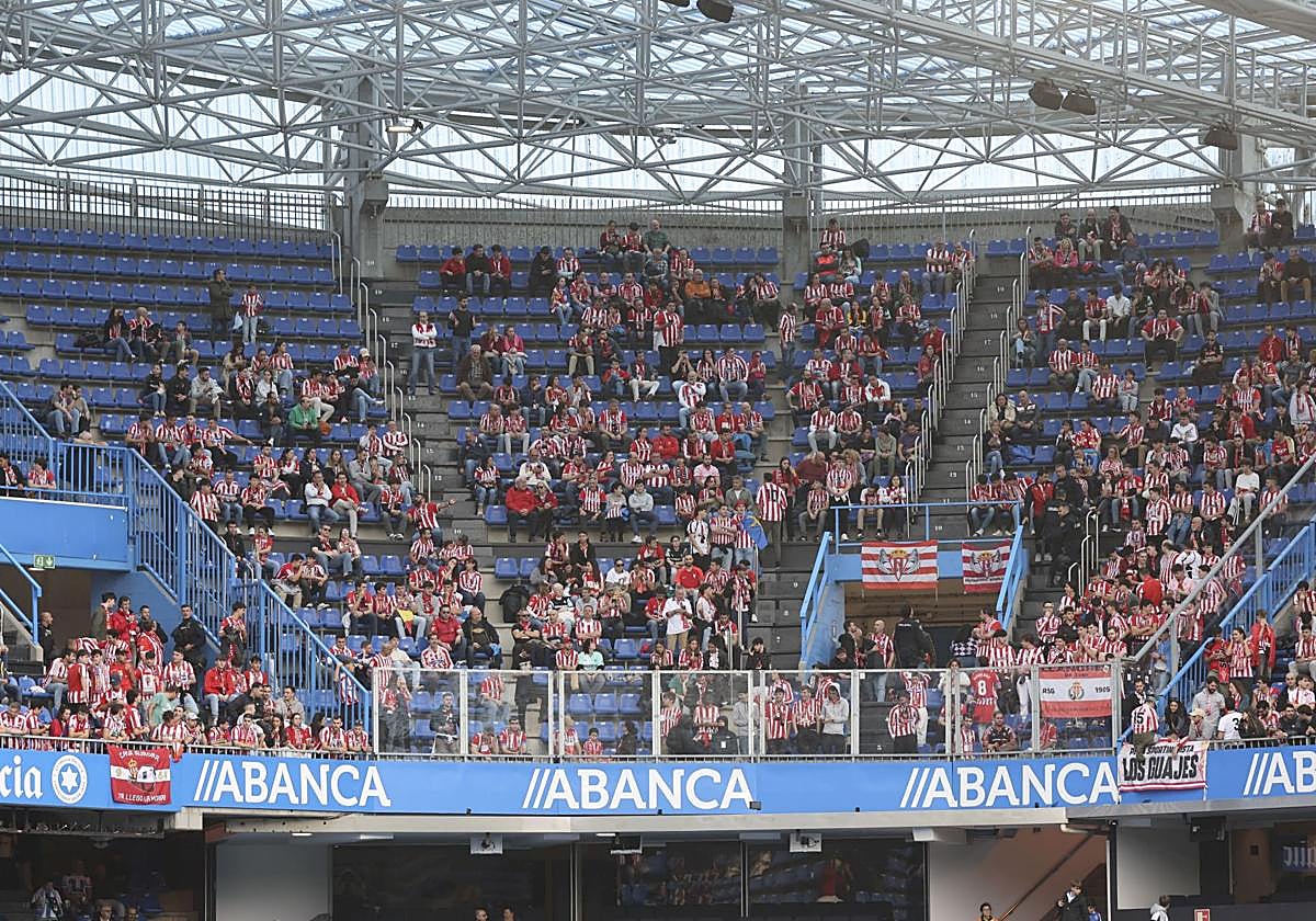 ¿Estuviste en Riazor animando al Sporting? ¡Búscate!