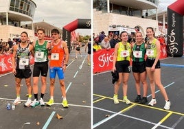 Ganadores del Cross Villa de Gijón.