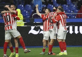 Las mejores imágenes del Deportivo de la Coruña - Sporting de Gijón