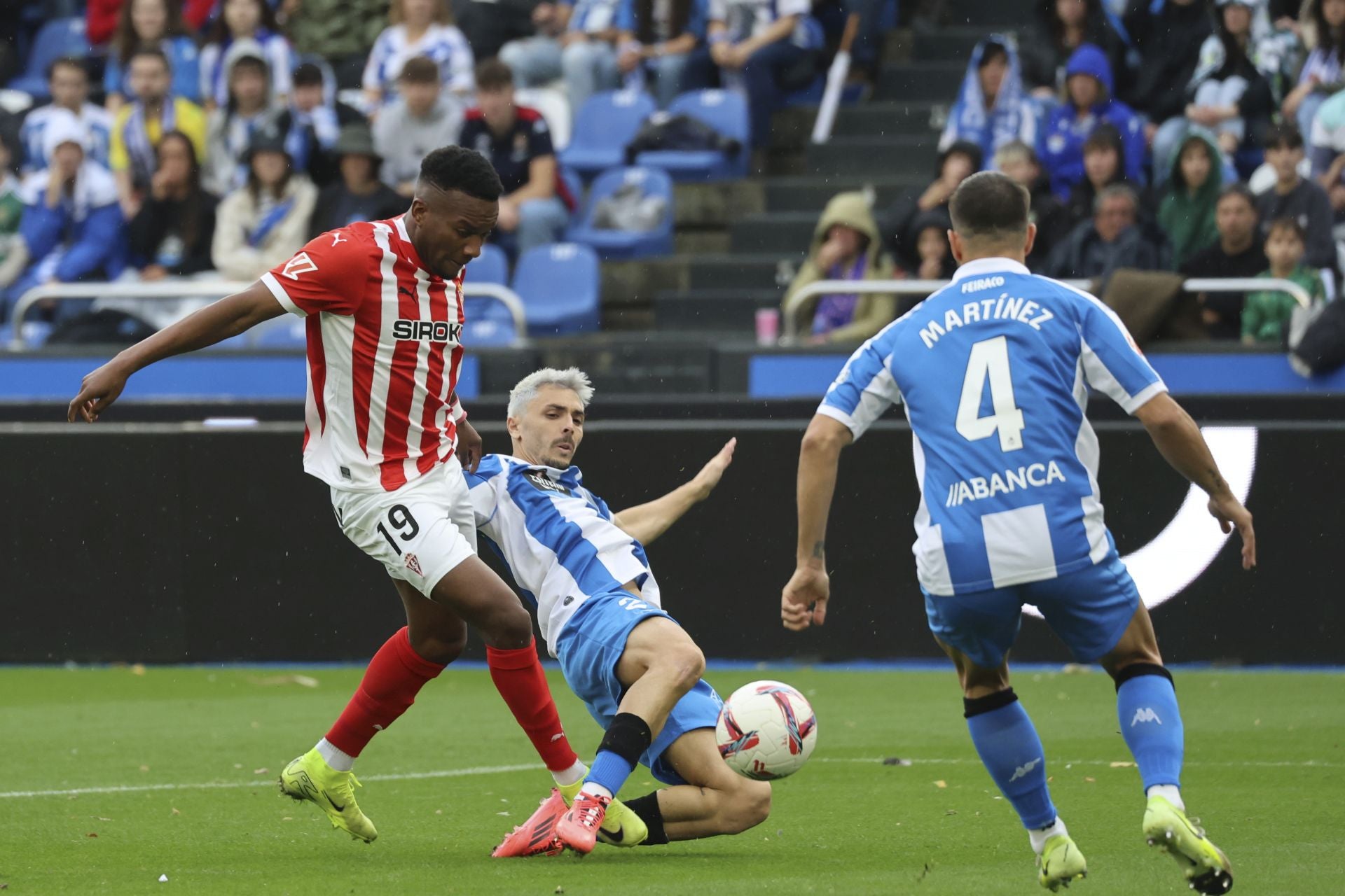 Las mejores imágenes del Deportivo de la Coruña - Sporting de Gijón