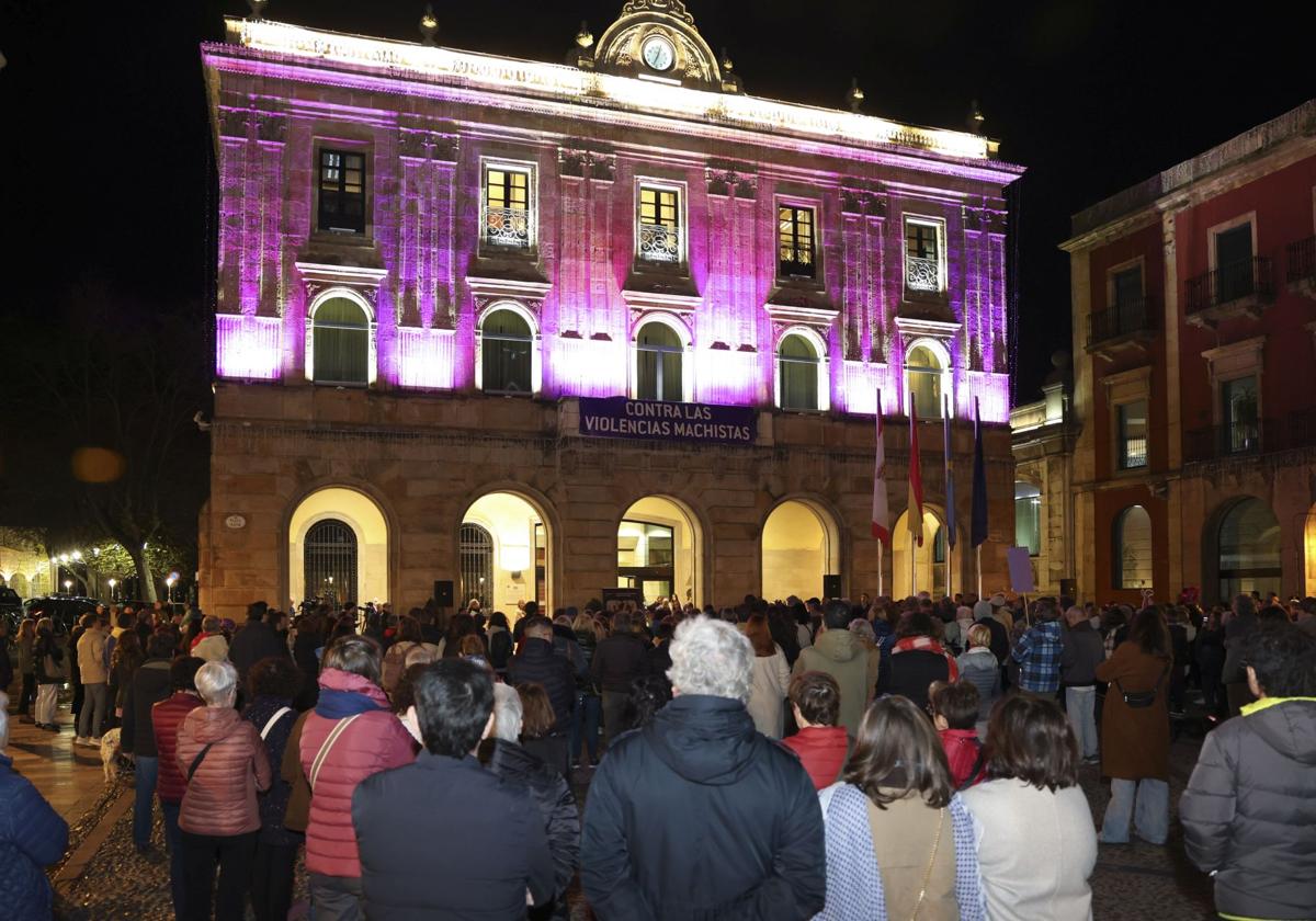 Gijón condena la violencia contra la mujer