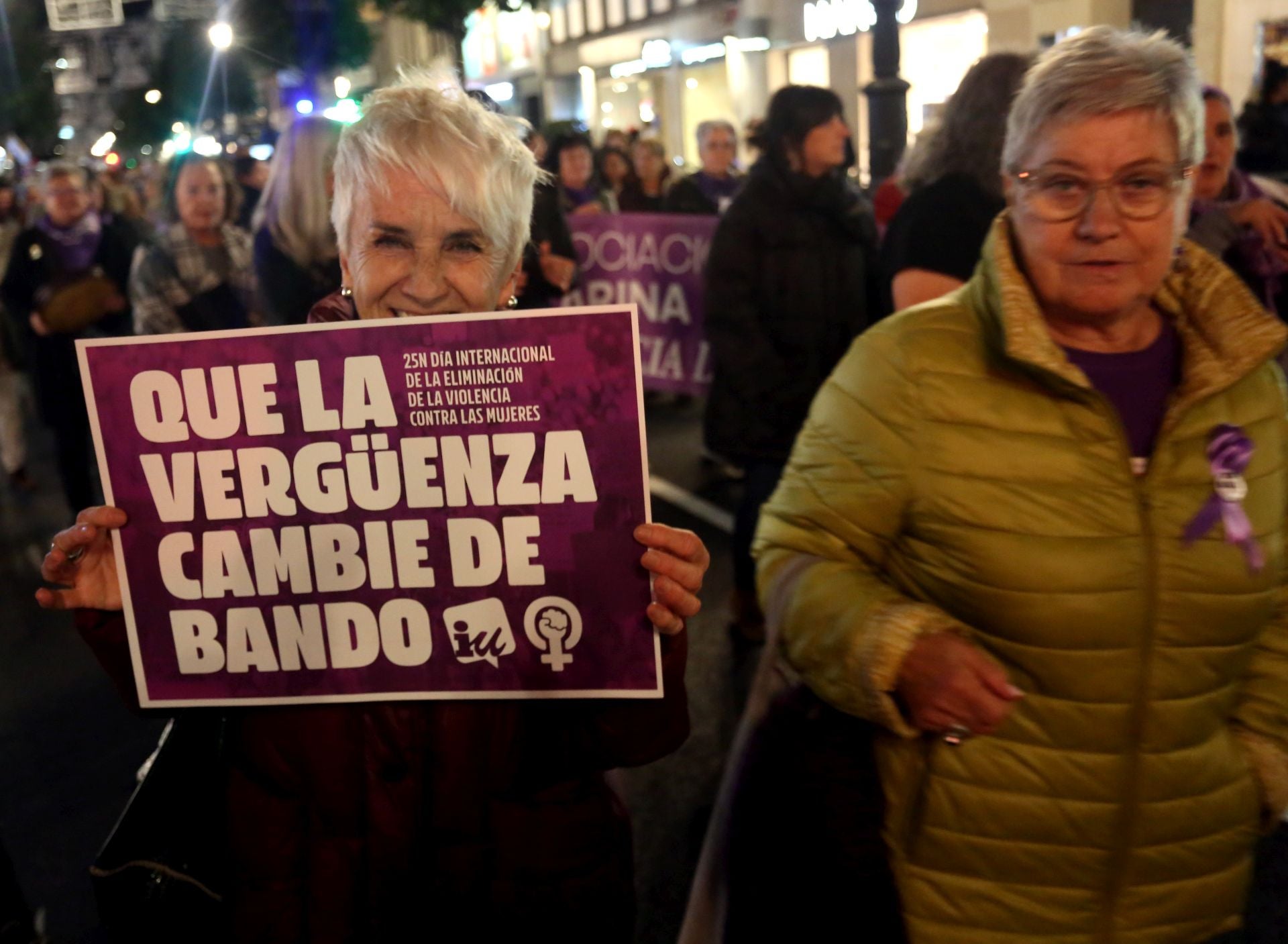 Las calles de Oviedo se llenan por la eliminación de la violencia contra las mujeres