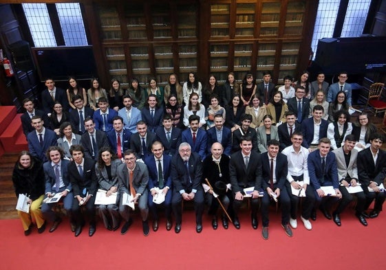 Los estudiantes «más excelentes» de la Universidad de Oviedo