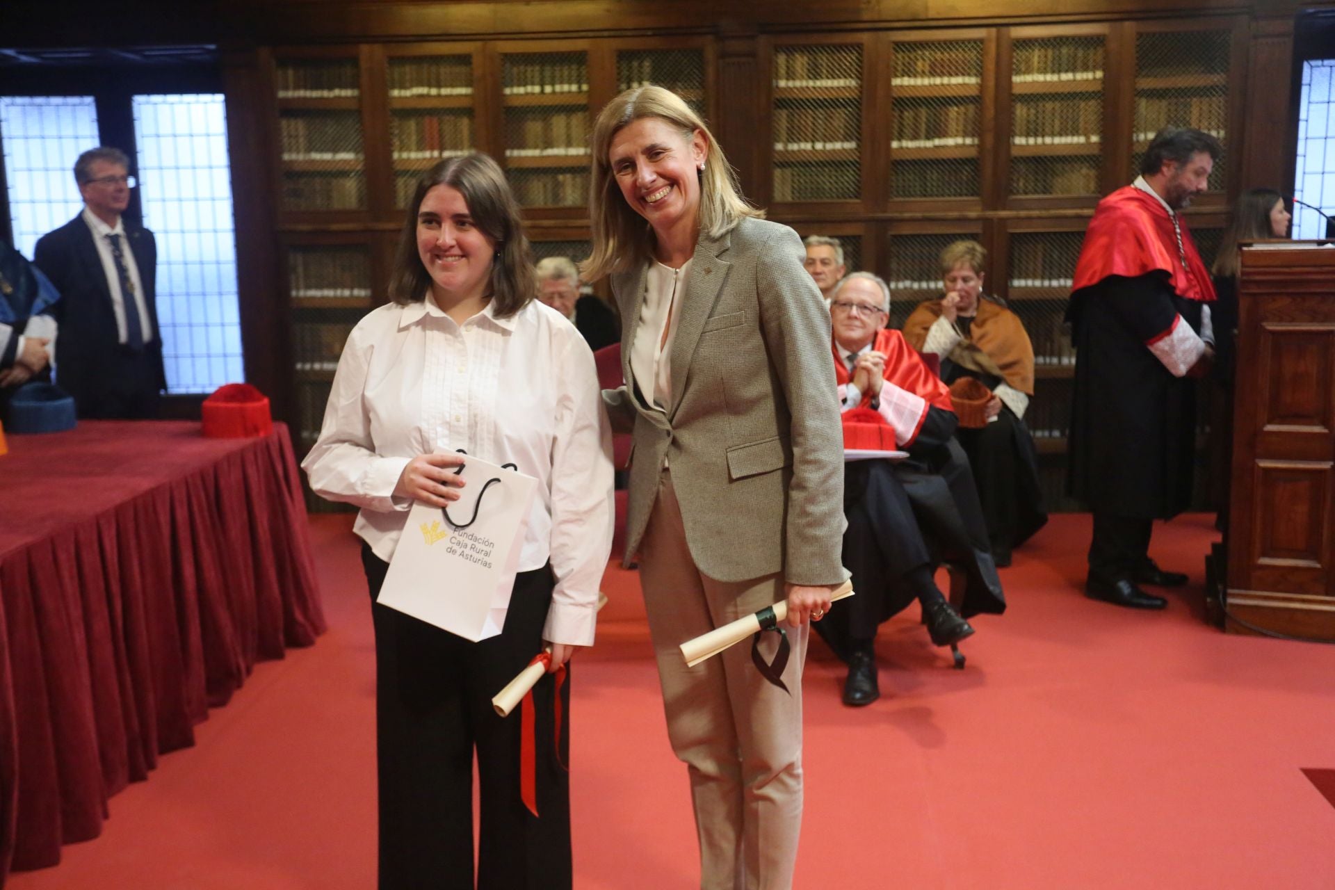 Los estudiantes «más excelentes» de la Universidad de Oviedo