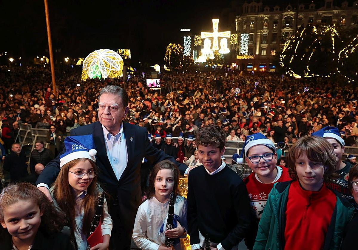 El Oviedo más brillante por Navidad: «La gente tiene ganas de fiesta»