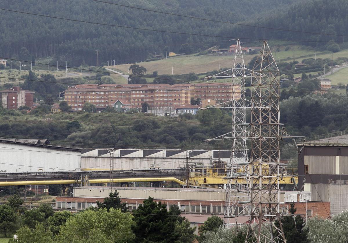 Zona en la que estaba previsto construir la planta de DRI de Arcelor.