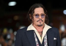 El actor Johnny Depp.