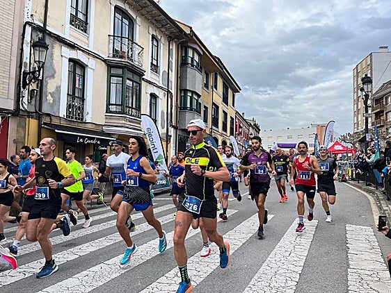 500 corredores en Noreña para ganar su peso en callos