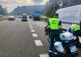 Lugar en el que ocurrió el accidente de tráfico.