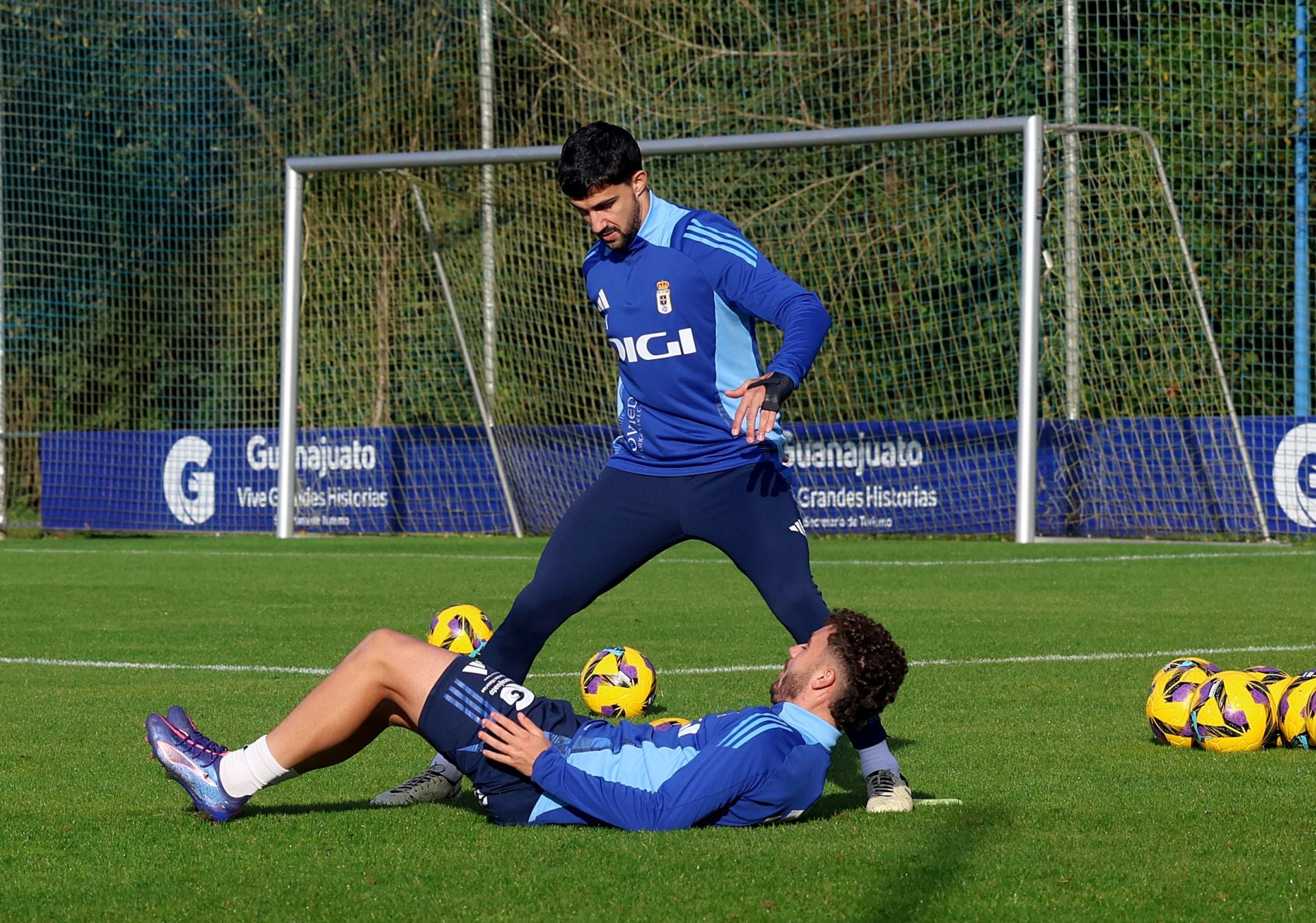 Entrenamiento del Real Oviedo (07/12/24)