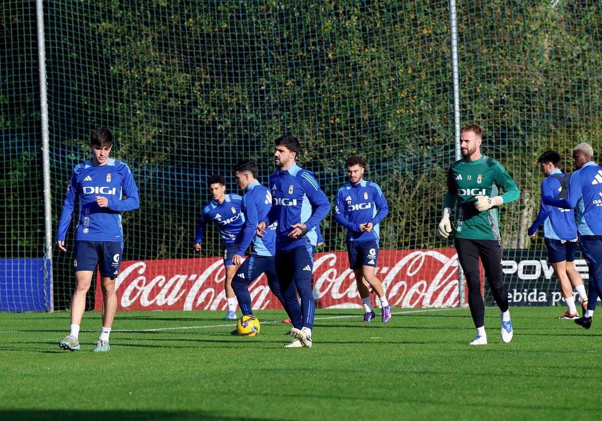 Entrenamiento del Real Oviedo (07/12/24)