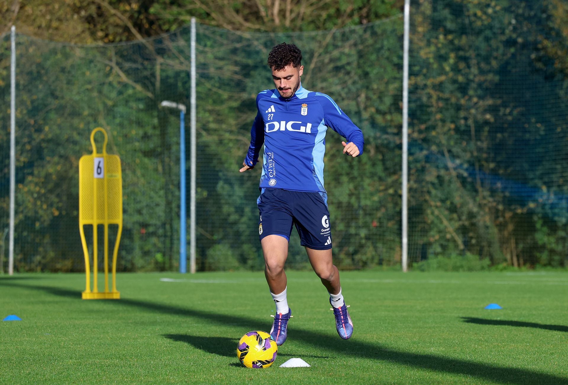 Entrenamiento del Real Oviedo (07/12/24)