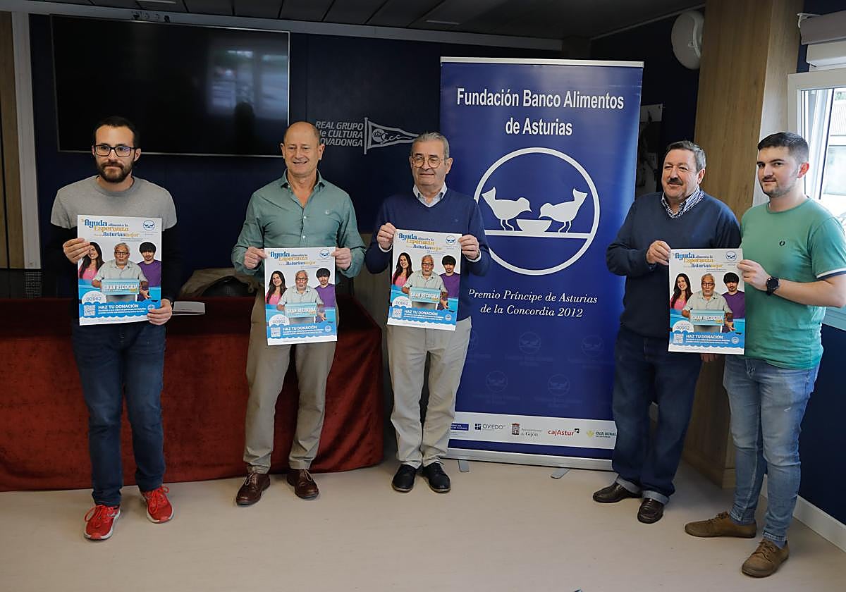 Presentación de la campaña de la recogida de alimentos del Grupo Covadonga.
