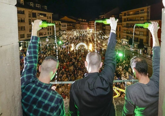 Andrés Menéndez, Antonio Sorca y Marcos Ramos.