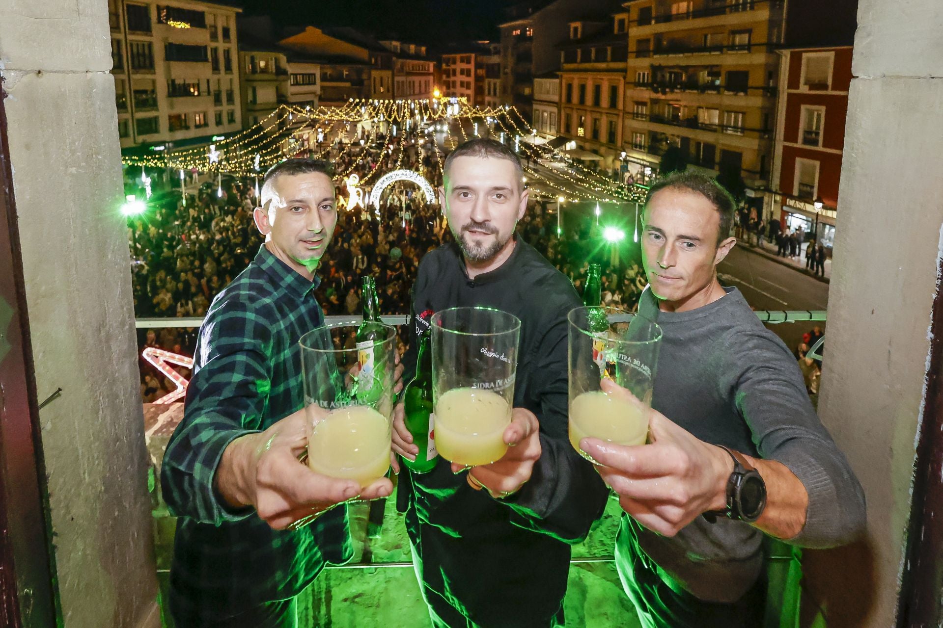 Una brillante Navidad en Villaviciosa con sidra