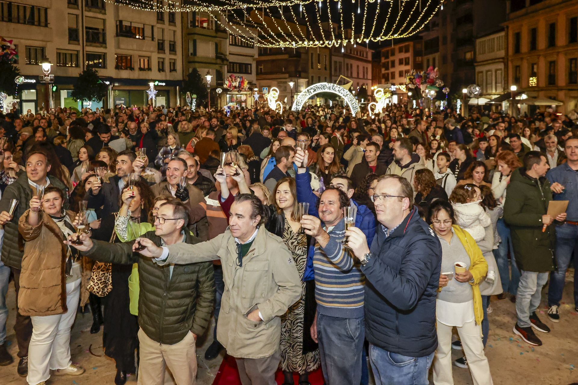 Una brillante Navidad en Villaviciosa con sidra